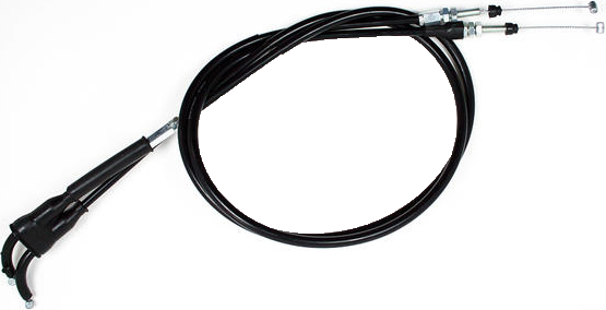 MOTION PRO BLACK VINYL THROTTLE PUSH-PULL CABLE SET - 05-0317